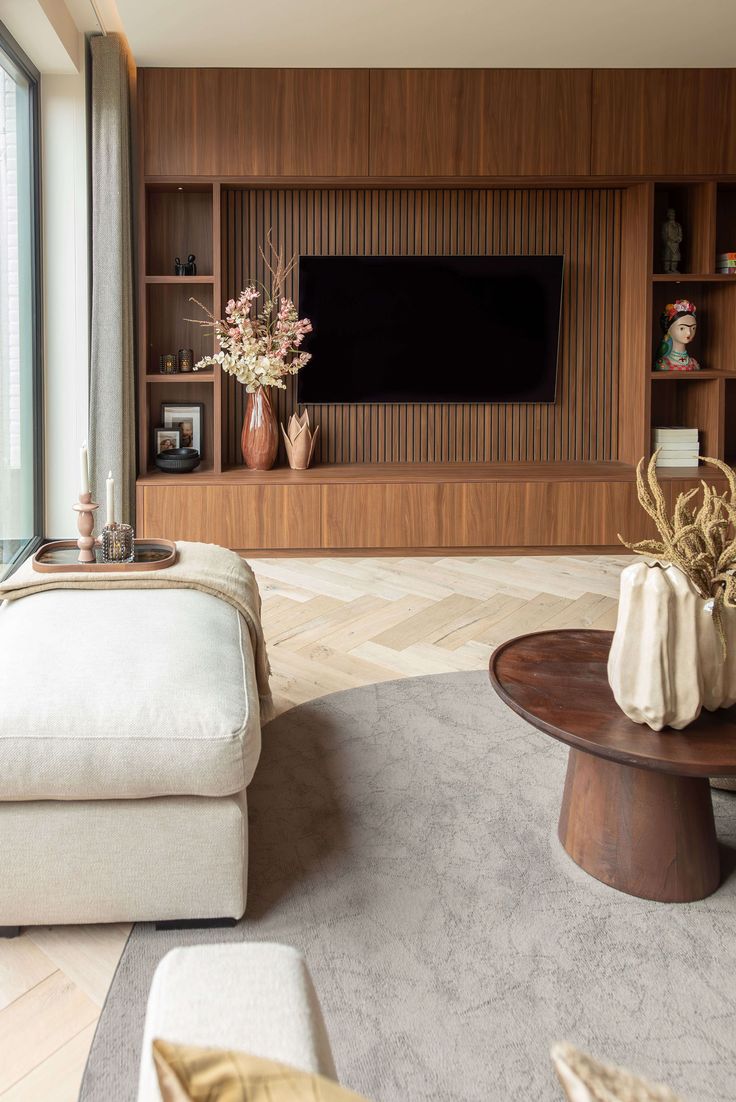 Contemporary TV Setup